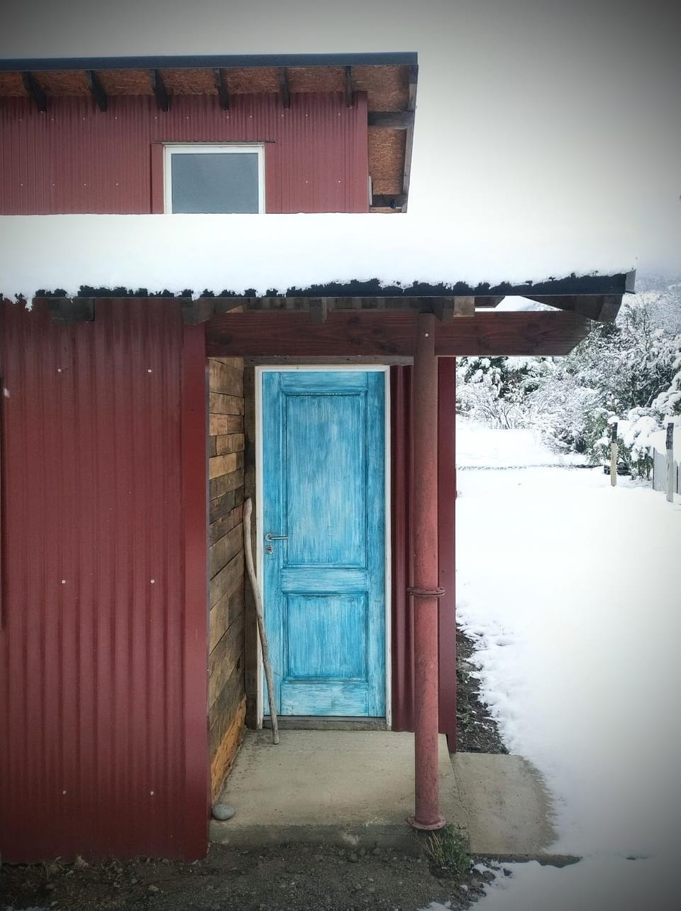 Property building, Day, Winter