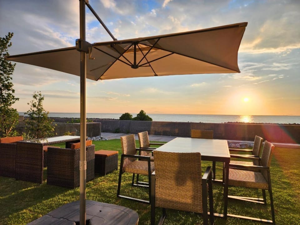BBQ facilities, Sea view