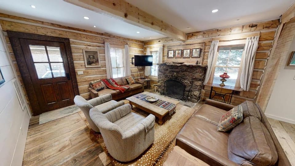 Day, TV and multimedia, Living room, Seating area, fireplace, furniture