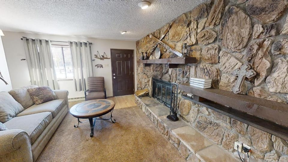 Living room, Seating area, fireplace, furniture