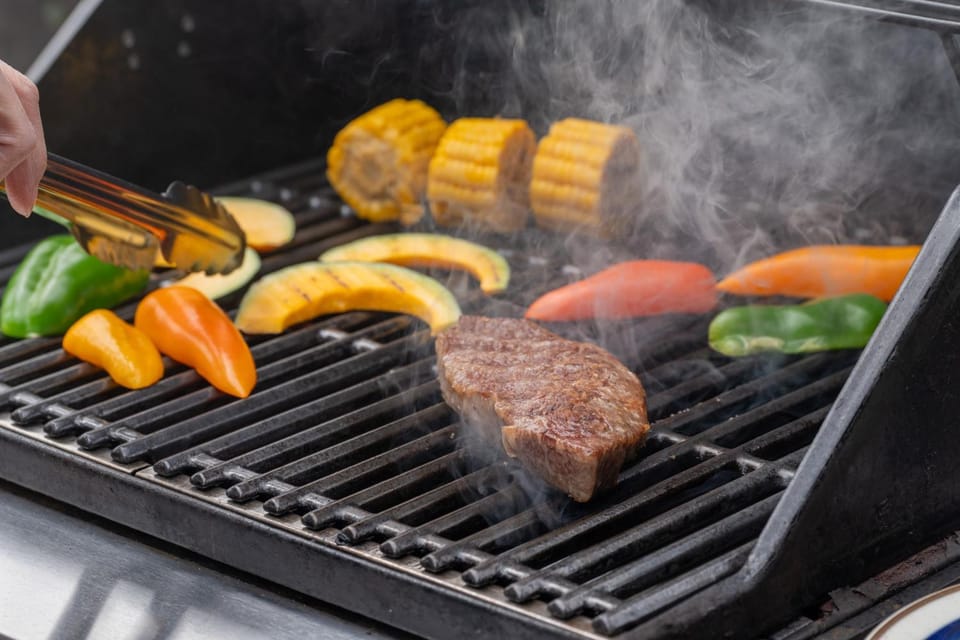 BBQ facilities, Food and drinks