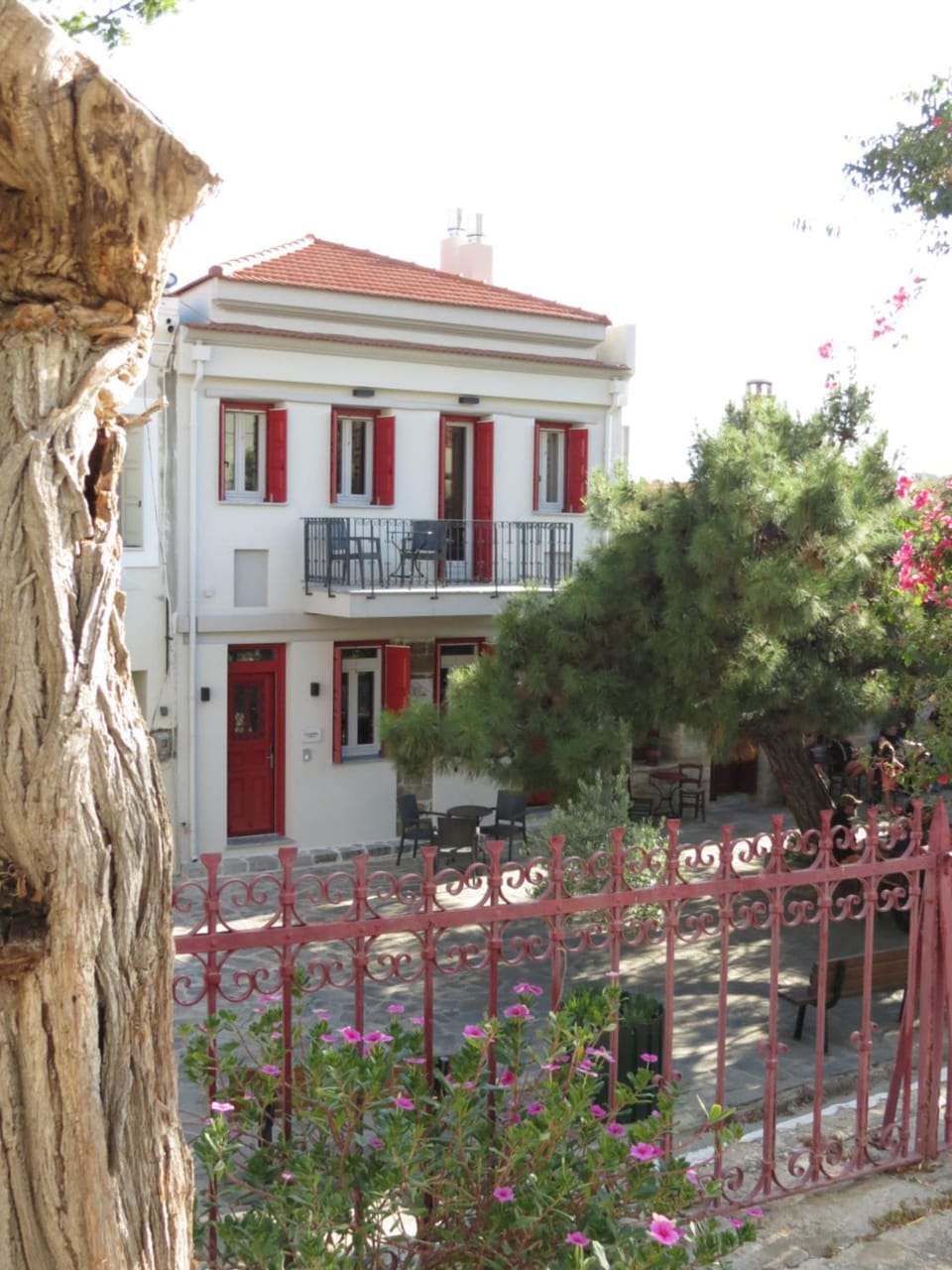 Property building, Spring, Day