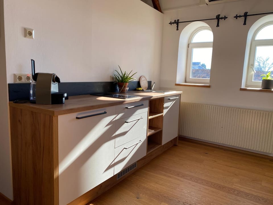 Kitchen or kitchenette, kitchen
