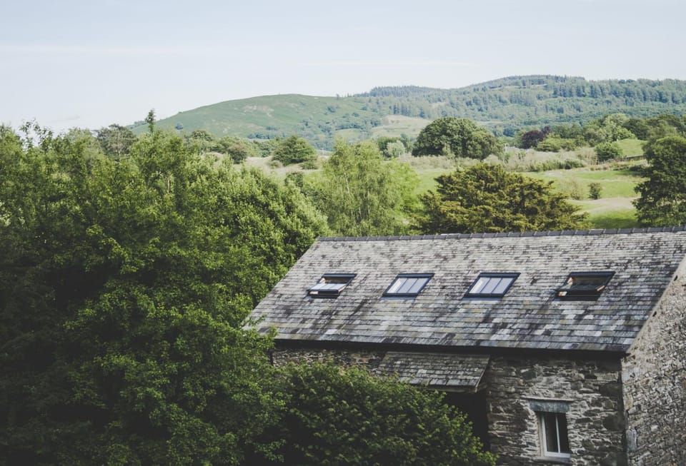 Property building, Natural landscape, Mountain view