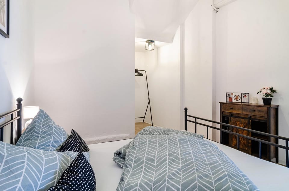 Property building, Living room, Bedroom