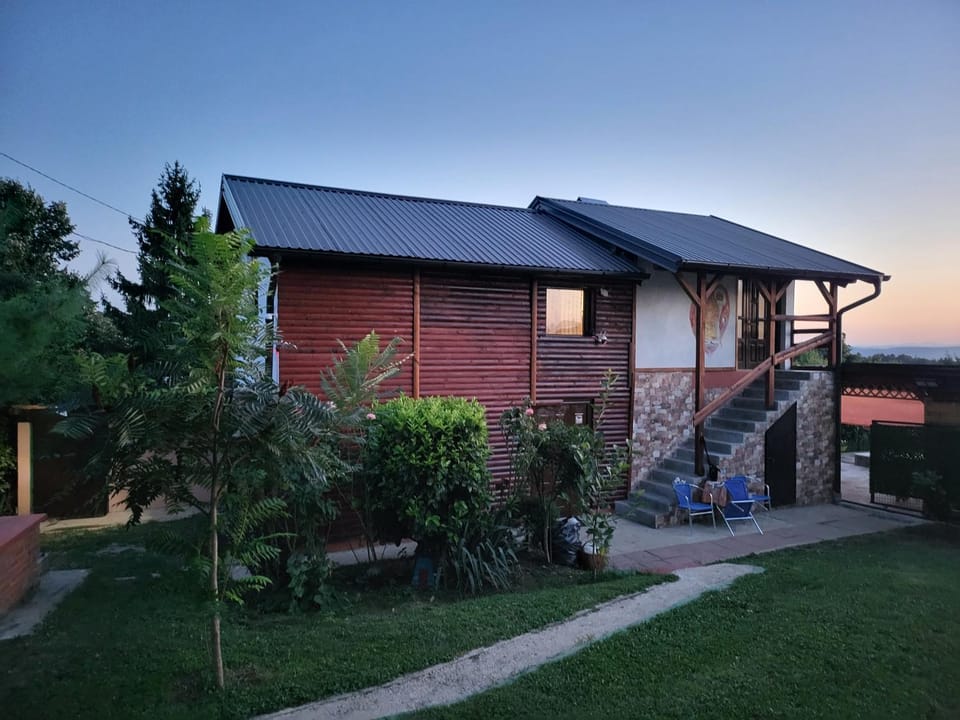 Property building, Garden view