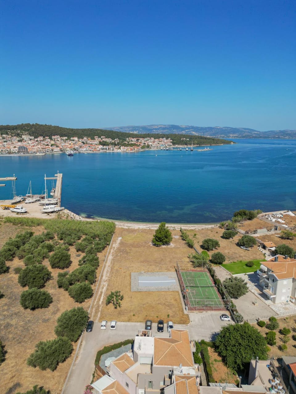 Bird's eye view, City view, Sea view