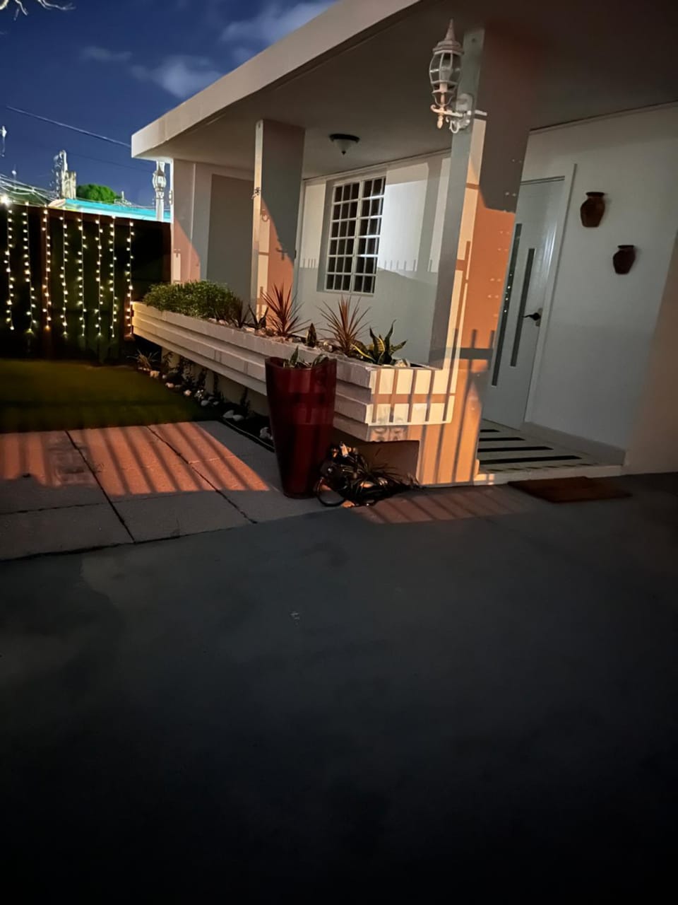 Patio, Night