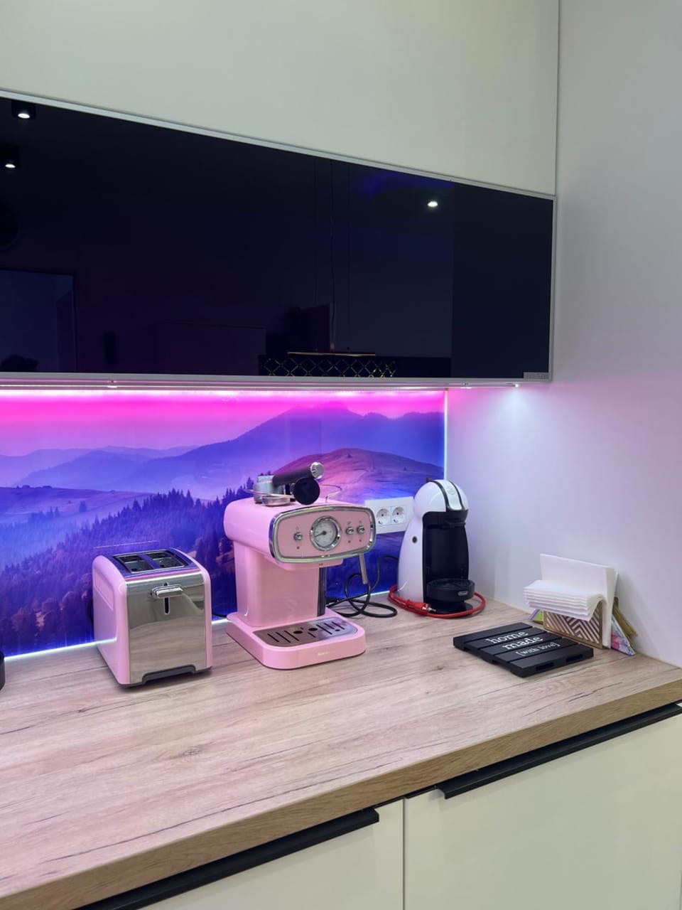Kitchen or kitchenette, toaster, kitchen