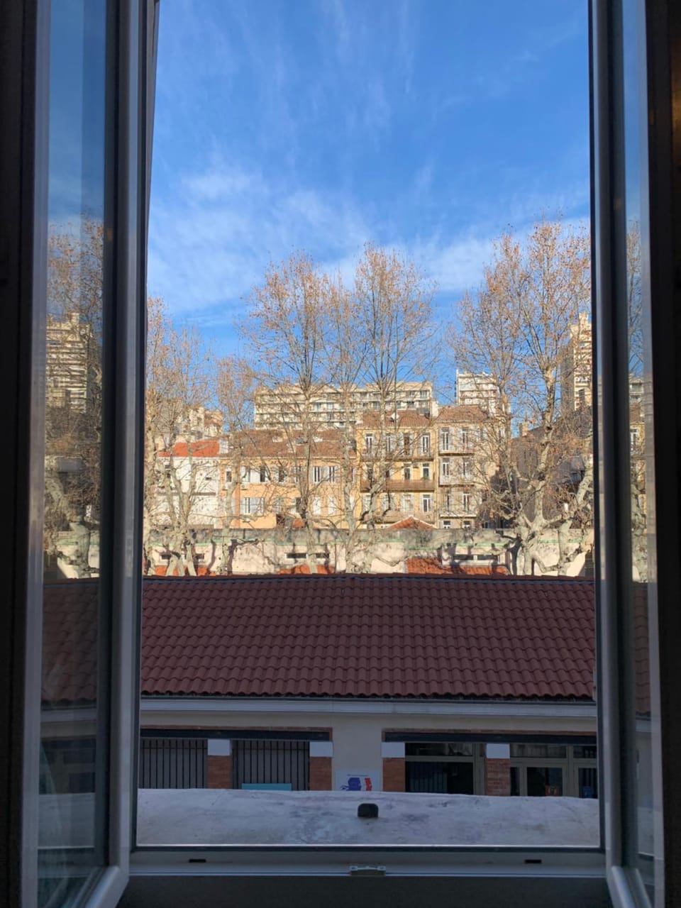 Quiet street view