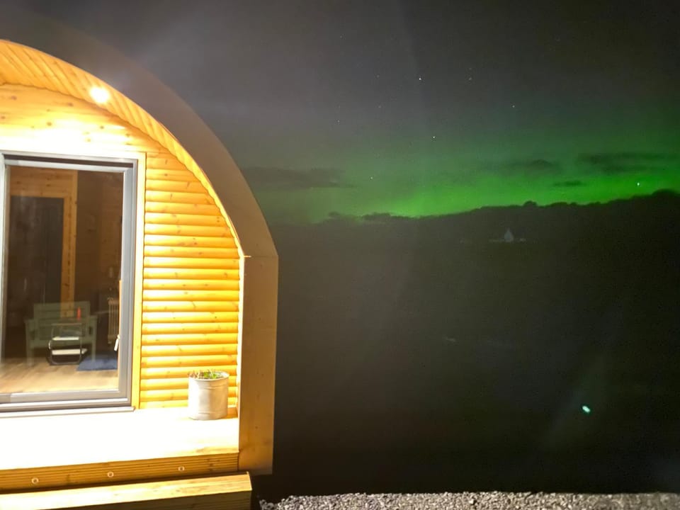 The Glen Lodge, Puffin Pod Nature lodge in Scotland