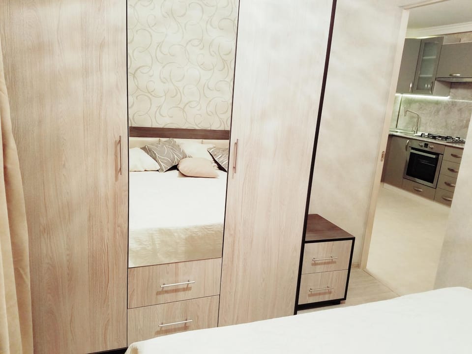 Bed, Bedroom, wardrobe