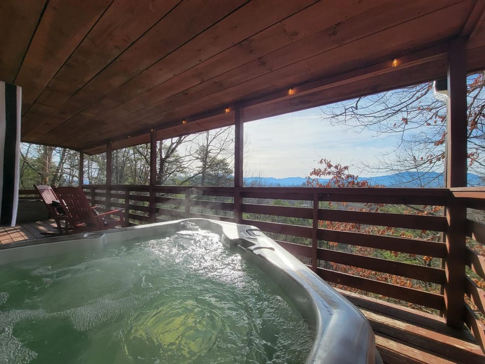 Natural landscape, Hot Tub, Mountain view