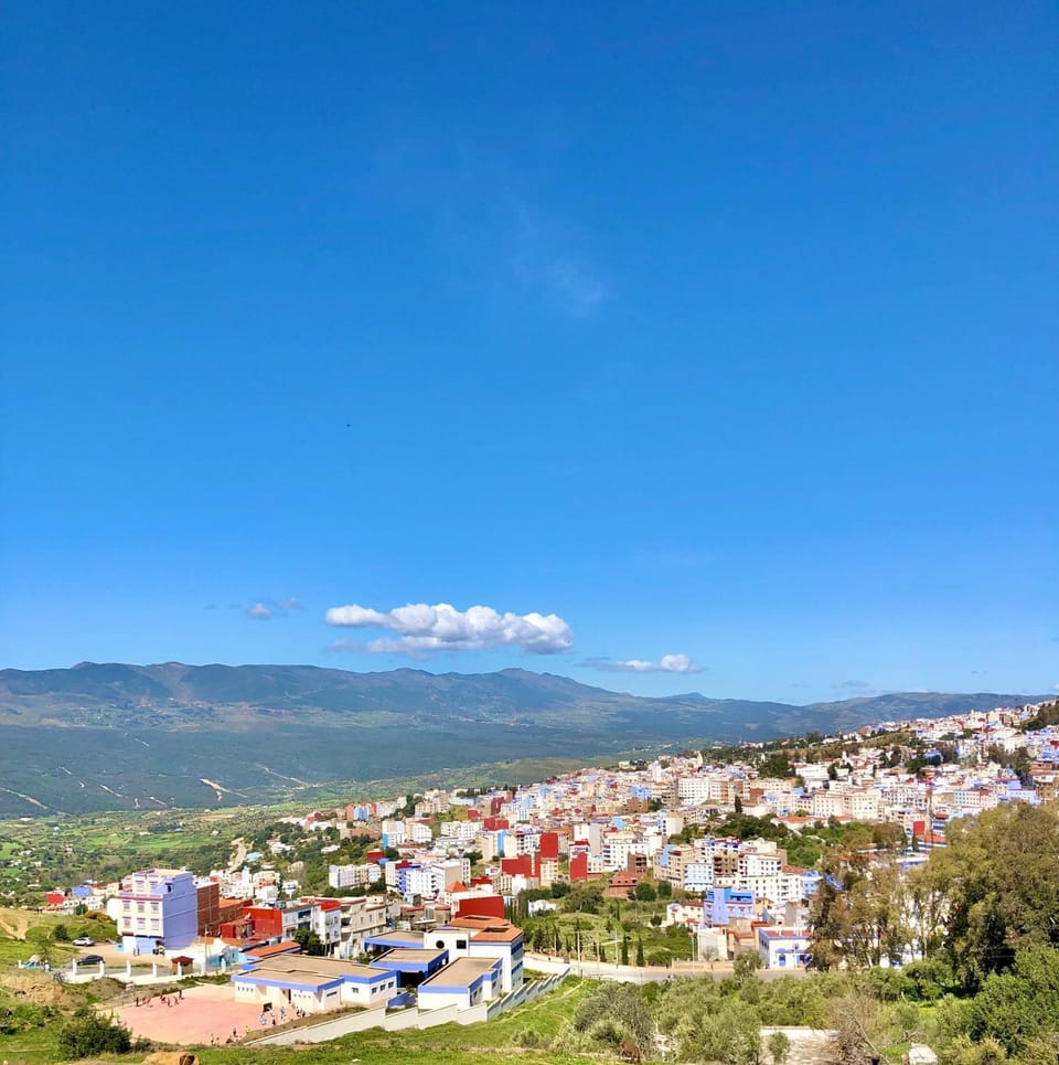 Day, Natural landscape, City view, Mountain view