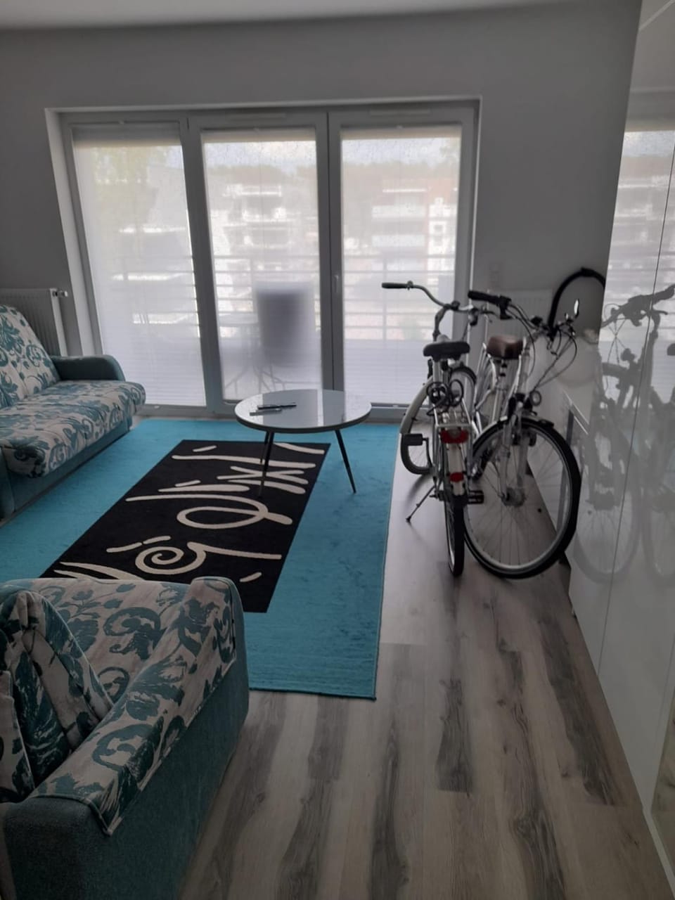 Photo of the whole room, Cycling