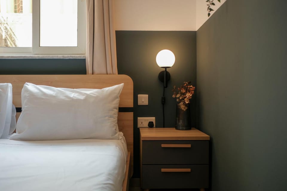 Bed, Decorative detail, Bedroom