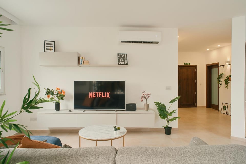 TV and multimedia, Living room, Decorative detail, Garden view, Garden view, hair dryier, internet, air conditioner, air conditioner