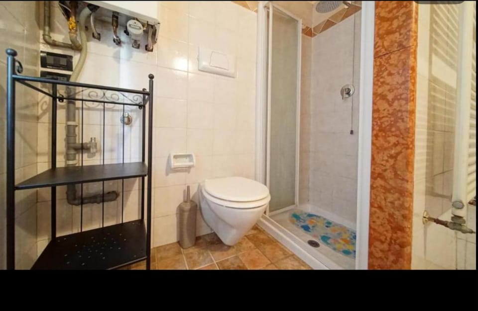 Shower, Toilet, Bathroom, towels