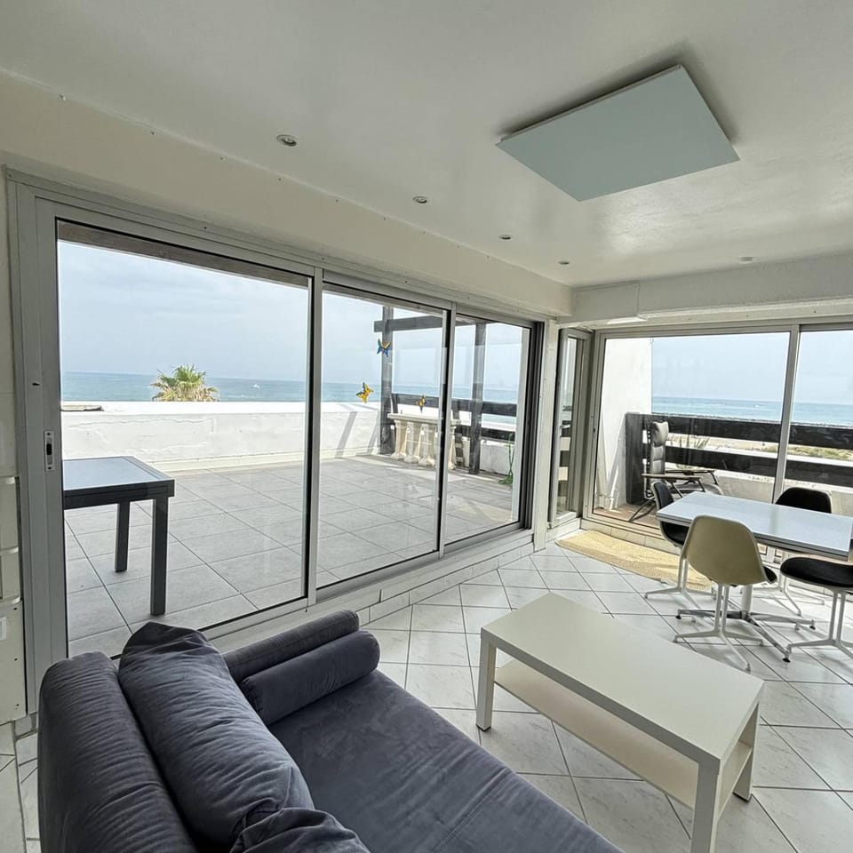 Patio, Seating area, Sea view