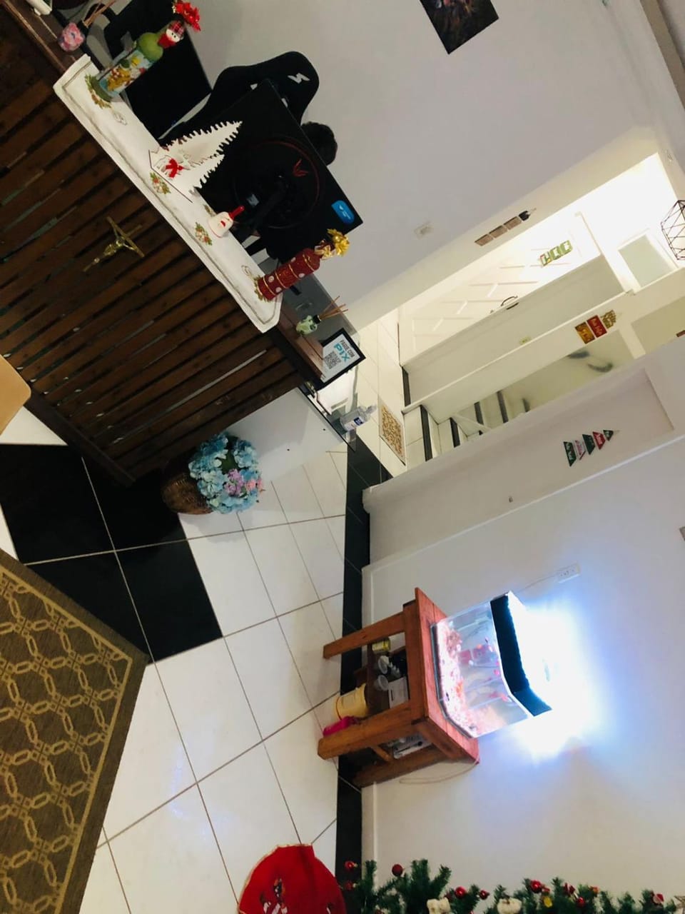 Lobby or reception, air conditioner