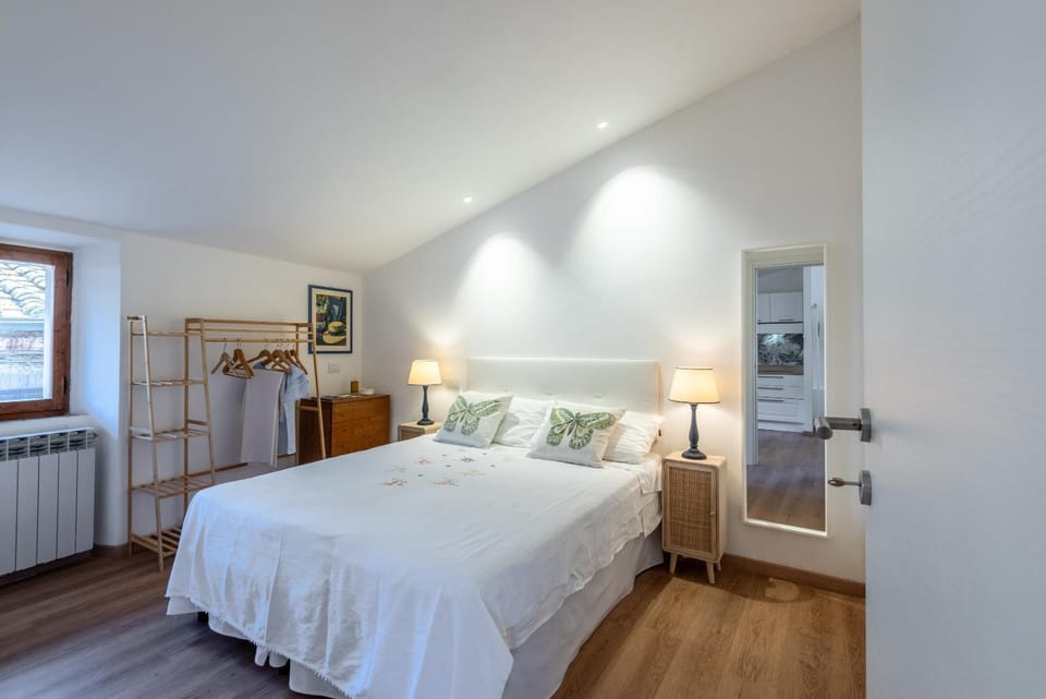 Property building, Living room, Bedroom