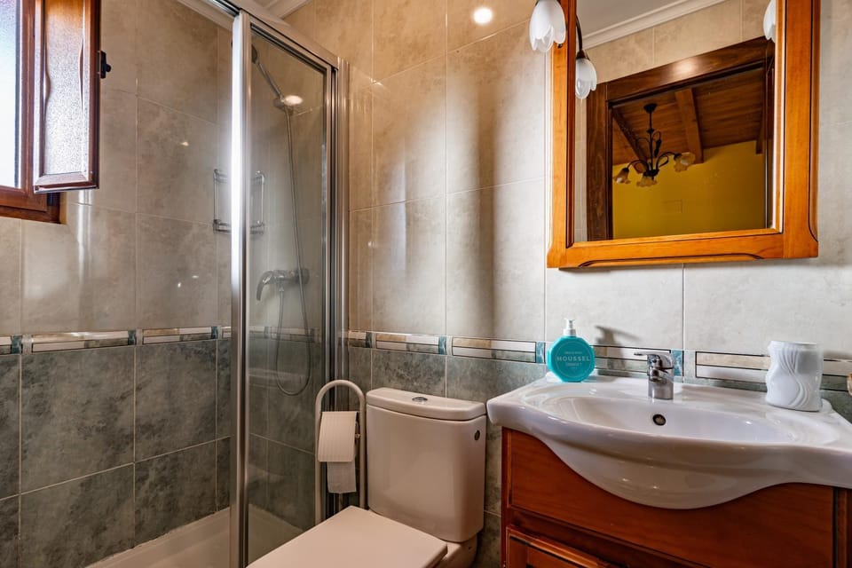 Bathroom, Living room