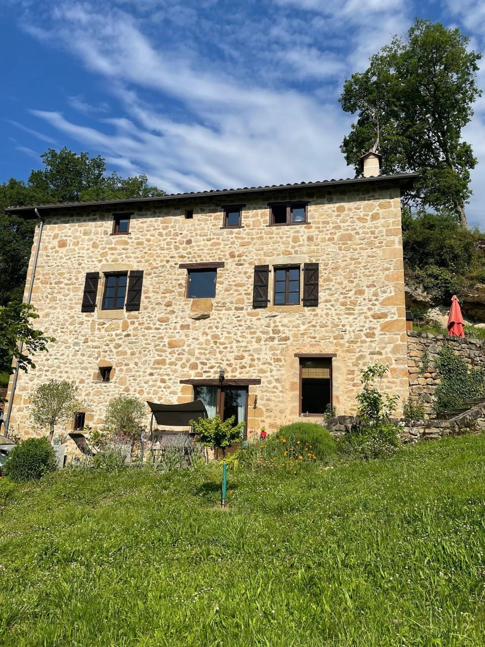 Property building, Balcony/Terrace, Garden view