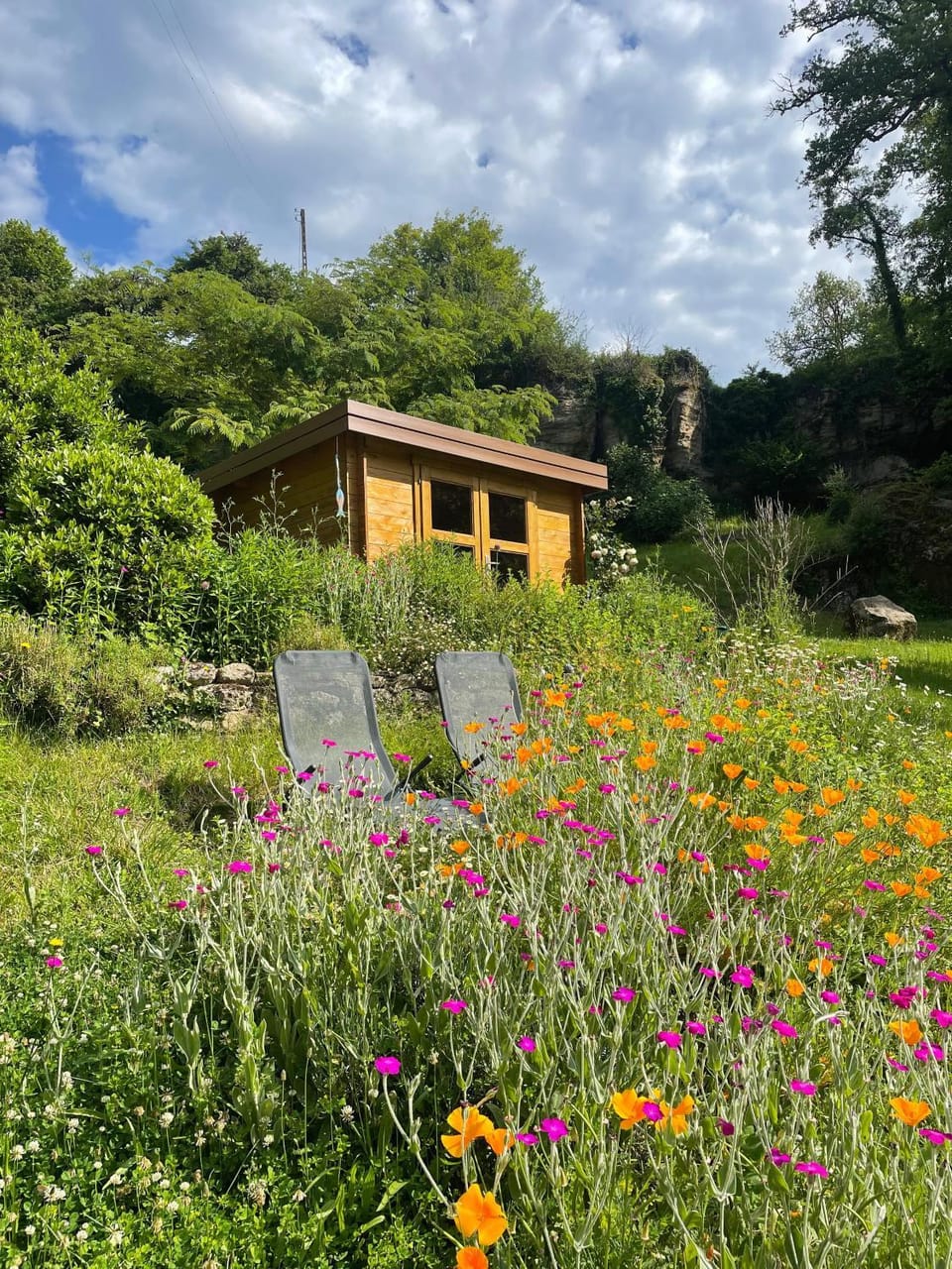 Natural landscape, Garden, Balcony/Terrace, Garden view