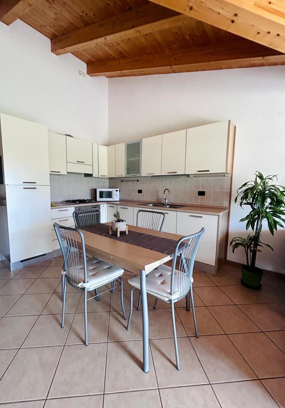 Kitchen or kitchenette, Dining area, oven, stove