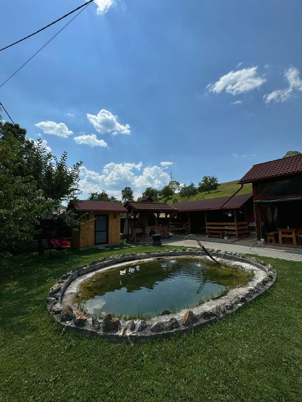 Property building, Fishing, Garden view