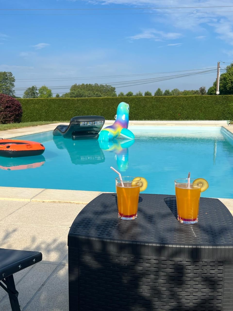 Day, Balcony/Terrace, Swimming pool, Drinks, sunbed