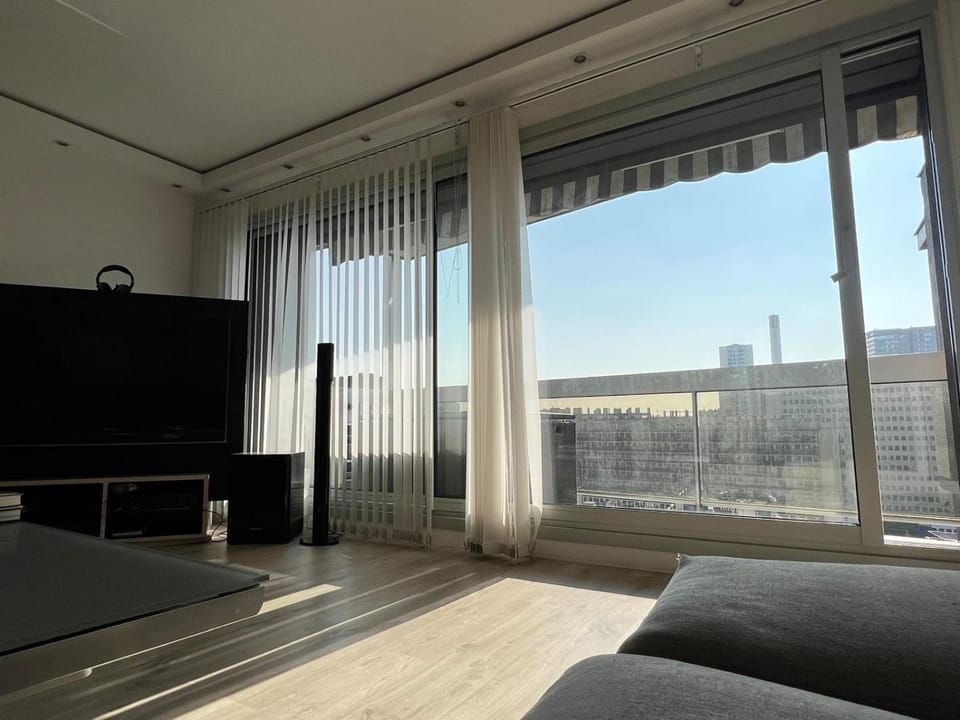 TV and multimedia, View (from property/room), Balcony/Terrace, Living room, Sunset