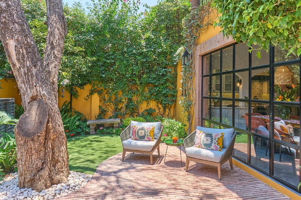Patio, Garden, Garden, Seating area, Garden view