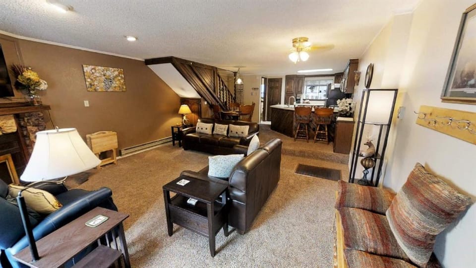 Day, Living room, Seating area, Dining area, fireplace, furniture, kitchen