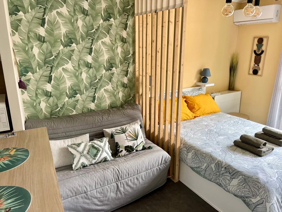 Palm Leaf Studio Nice Apartment in Nice