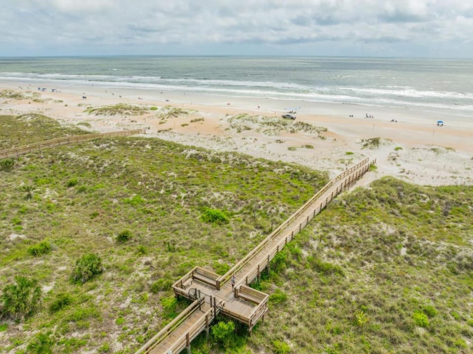 Day, Bird's eye view, Beach