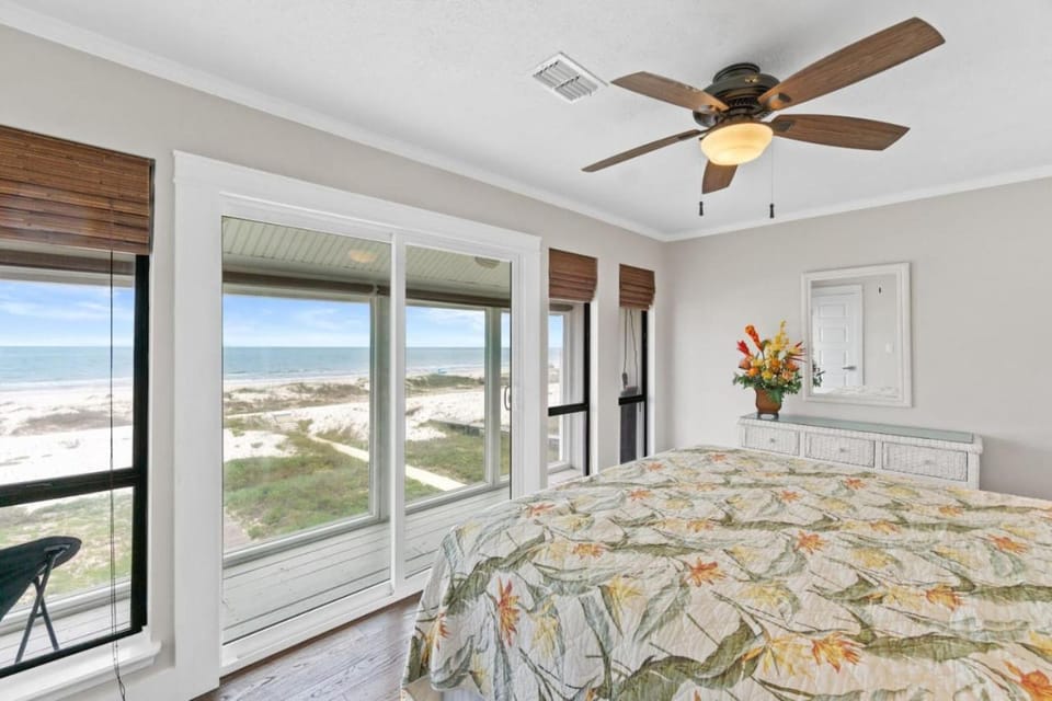 Bed, Beach, Bedroom, Sea view