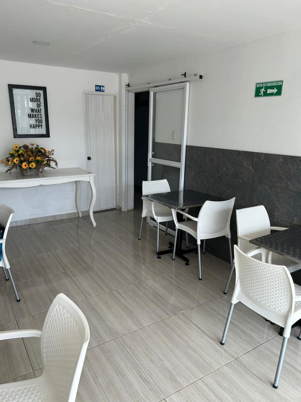 Dining area