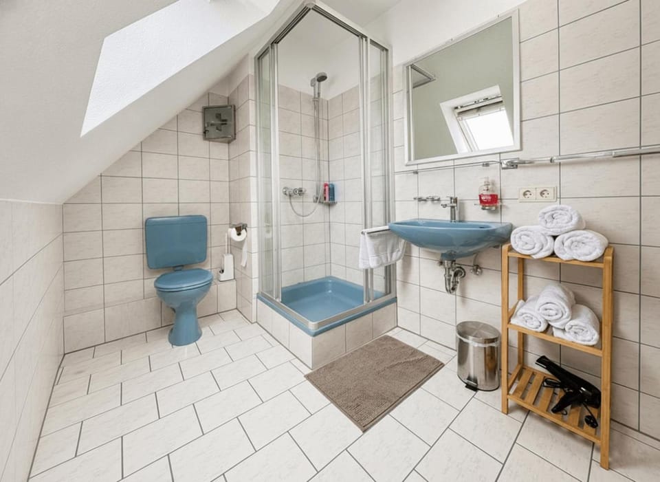 Shower, Toilet, Bathroom, towels