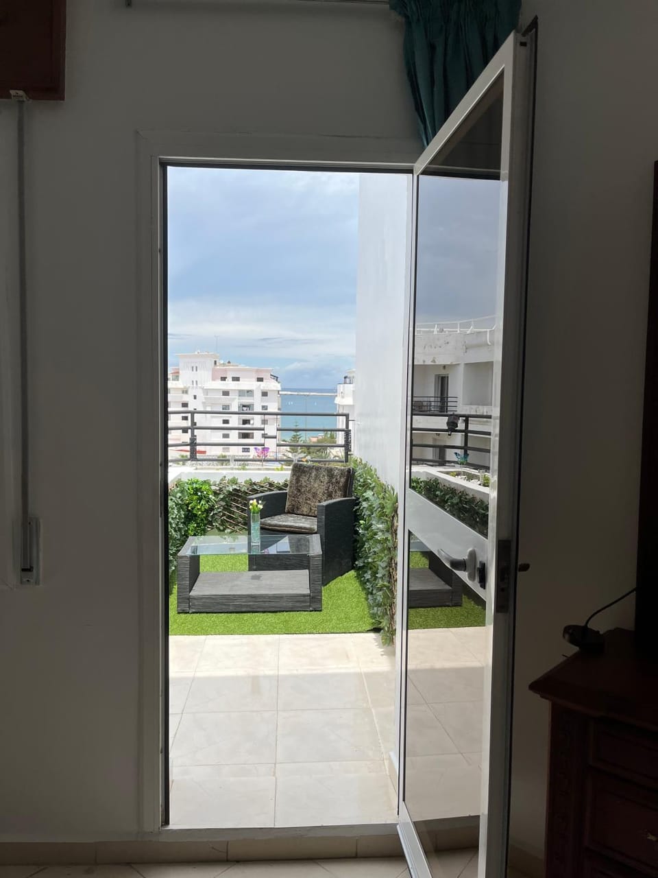 View (from property/room), Balcony/Terrace, Sea view