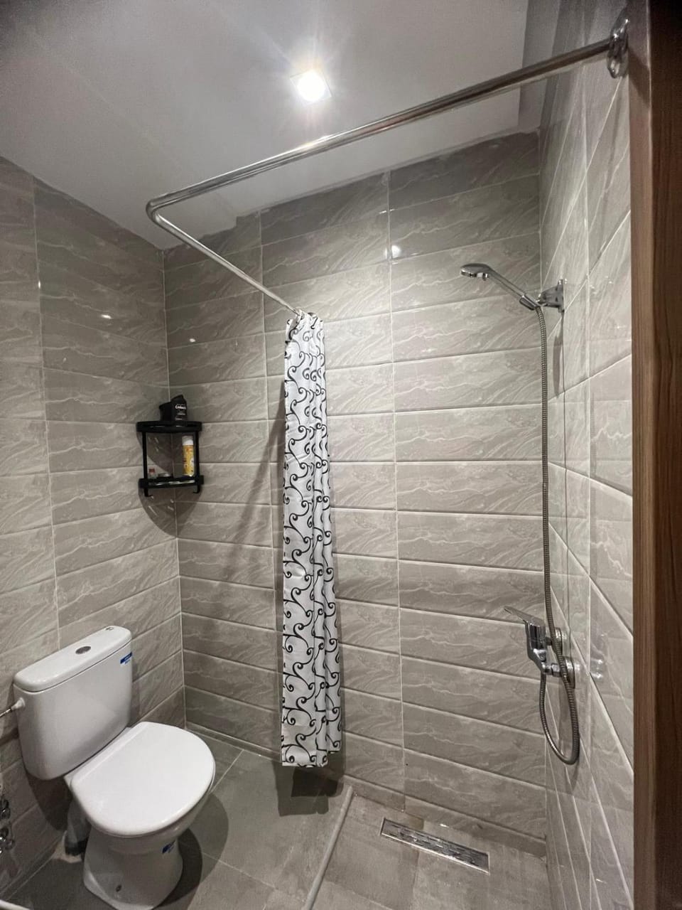 Shower, Toilet, towels