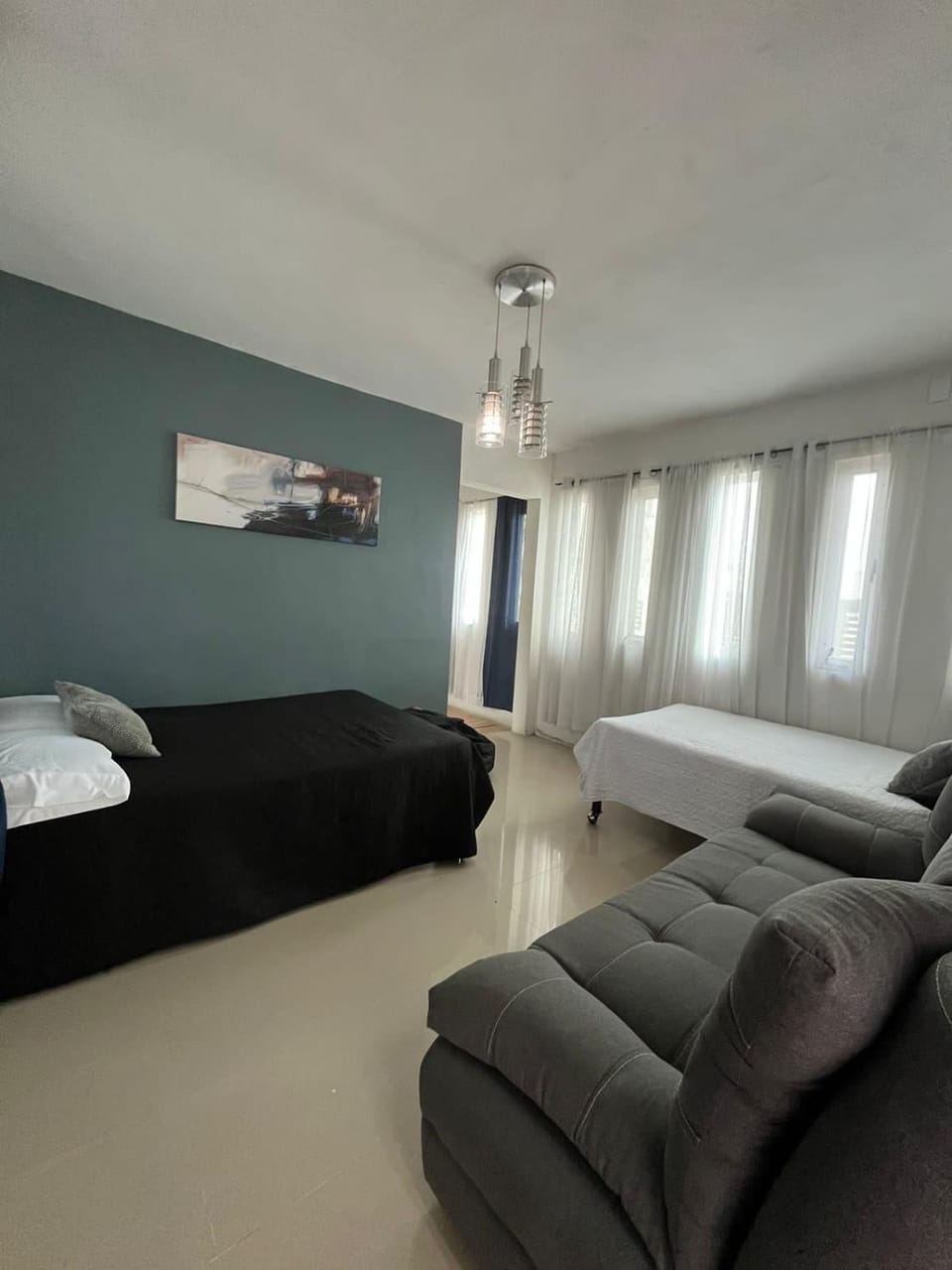 Photo of the whole room, Bedroom