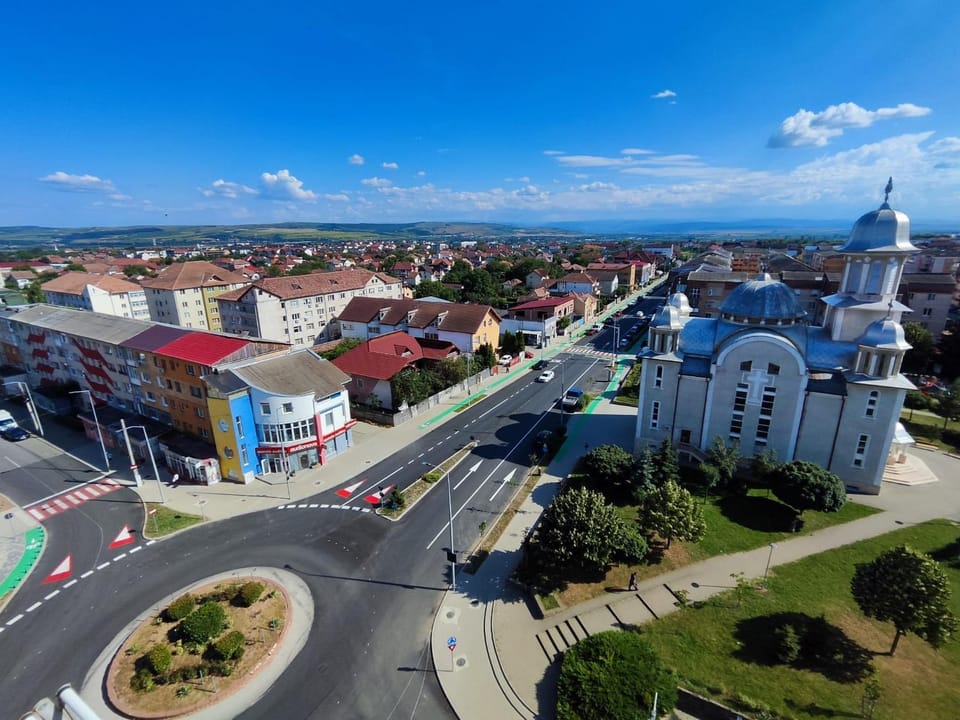 Bird's eye view, City view