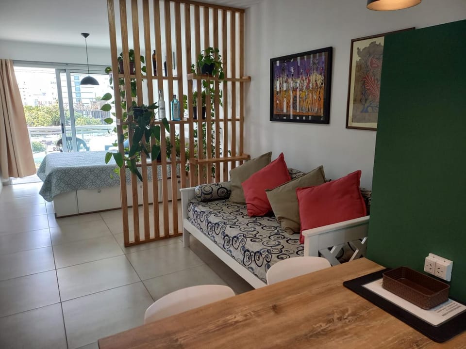 Bed, Living room, Photo of the whole room, Seating area, Bedroom