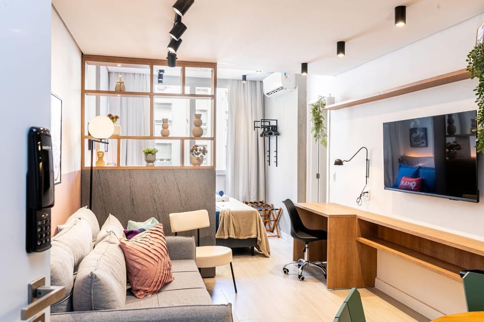 Brand-New Studio 220m from the Beach | FM 226/805 Apartment in Rio de Janeiro