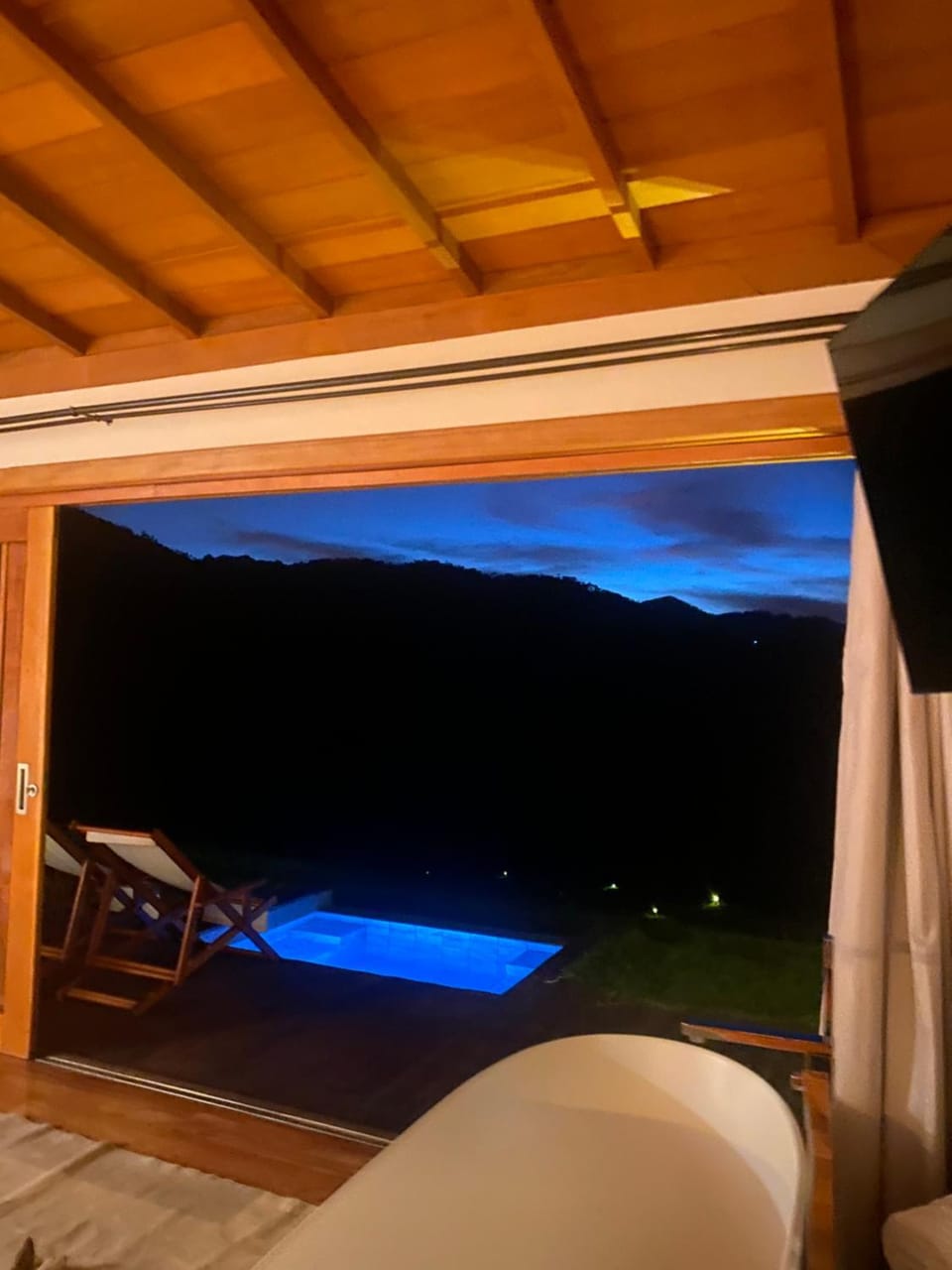 Natural landscape, Pool view, sunbed