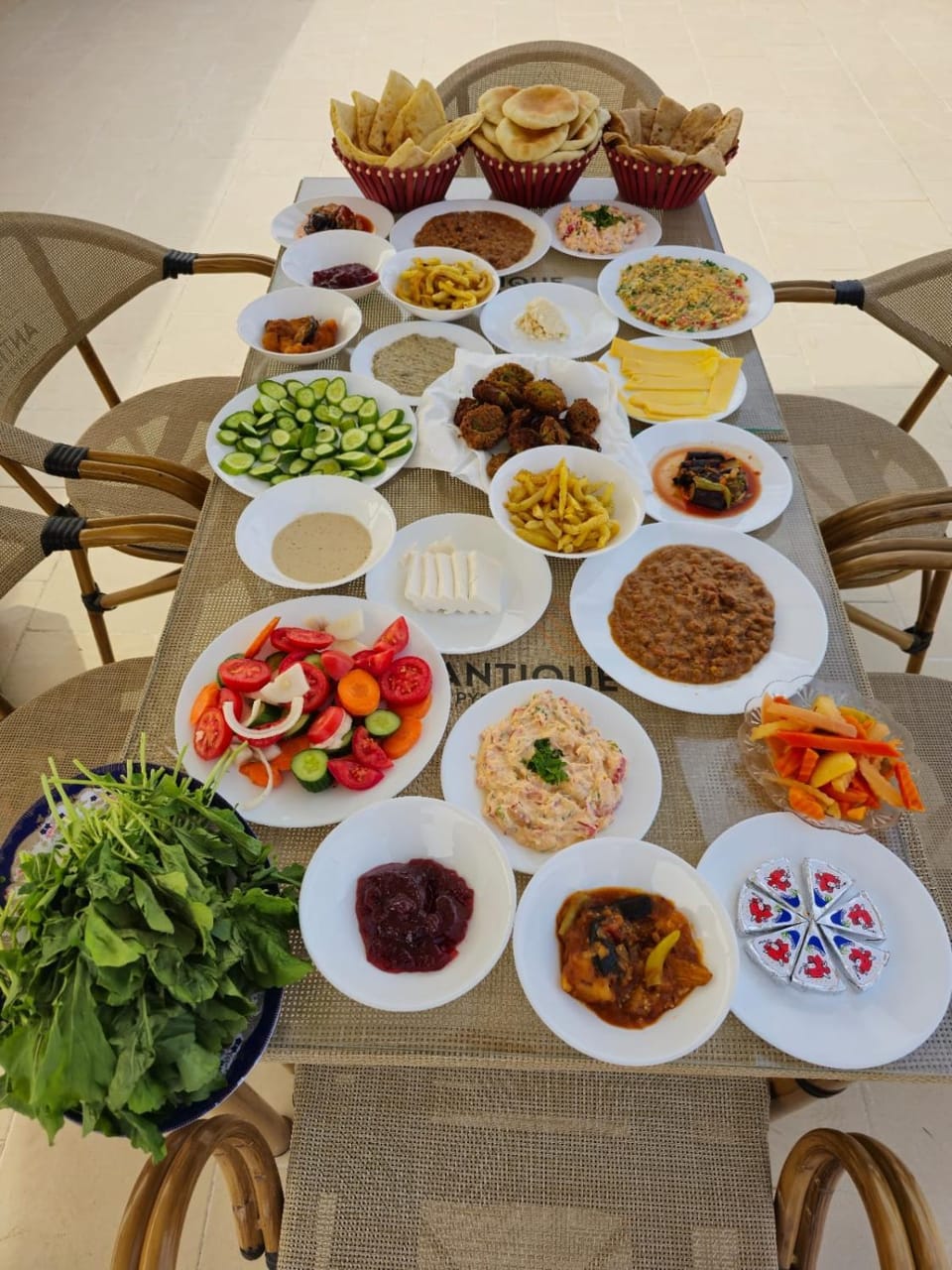 Buffet breakfast