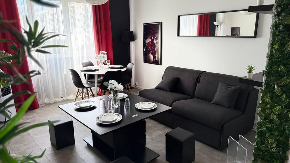 T2 Cosy La-Haut à Créteil Netflix & WiFi Fibre Apartment in Créteil