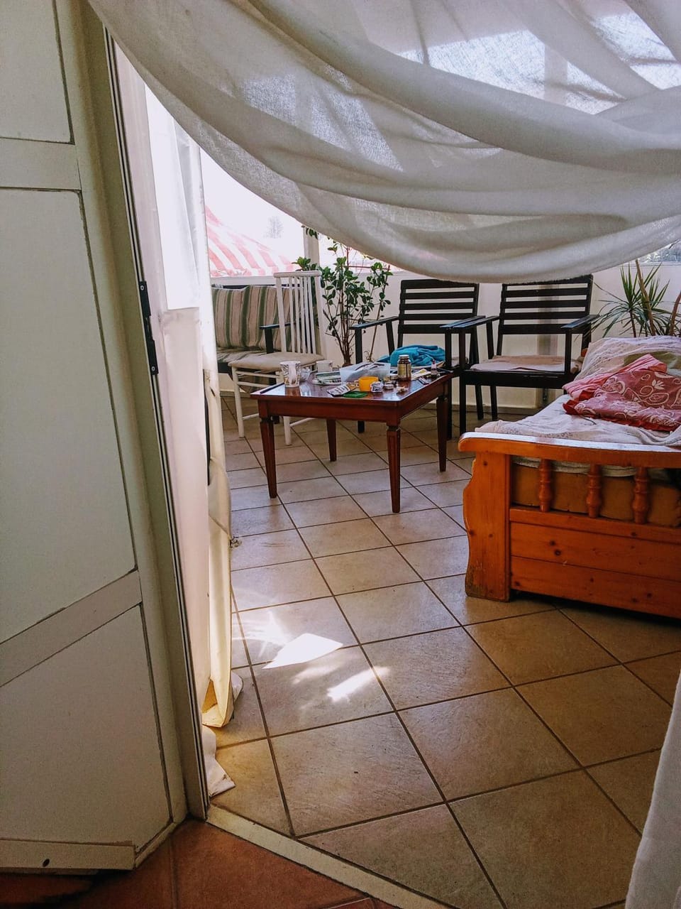 View (from property/room), Balcony/Terrace, Seating area, Dining area
