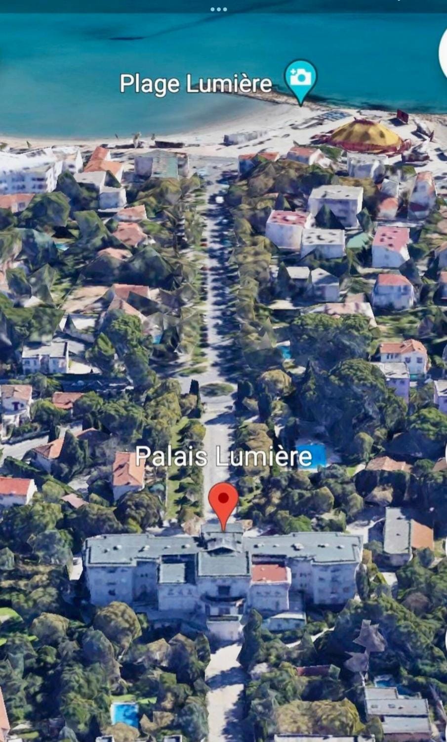 Beach, Location